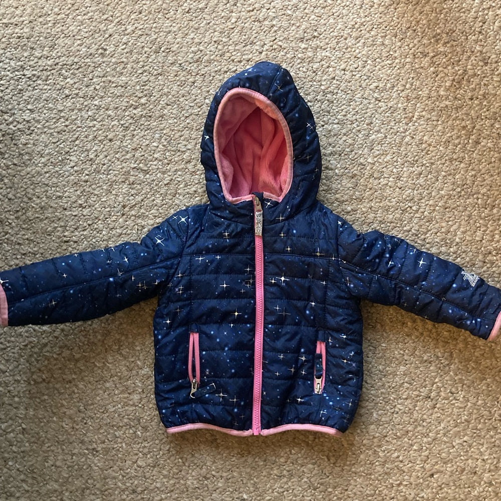 ZEROXPOSUR toddler girls fleece lined winter jacket 2T